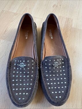 Coach Orlene Studded Loafers size 9.5